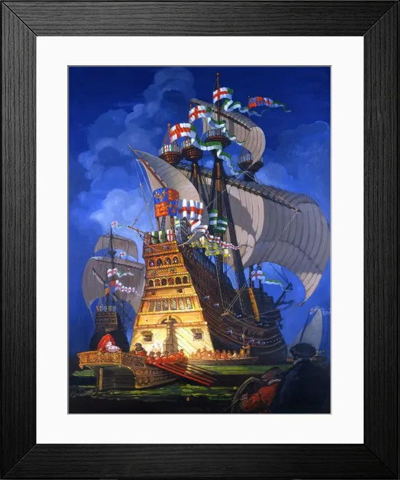 Framed Print : The Mary Rose