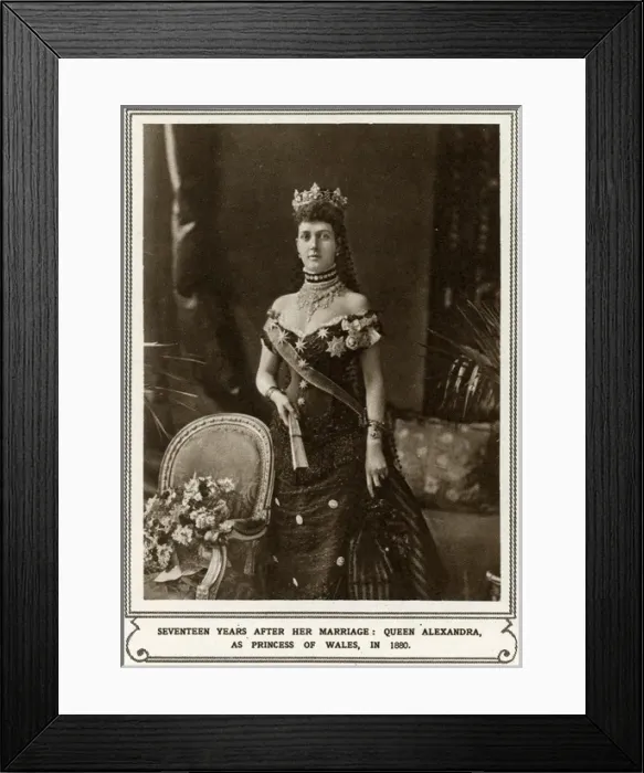 Framed Print : Princess of Wales, later Queen Alexandra Framed Print : Princess of Wales, later Queen Alexandra
