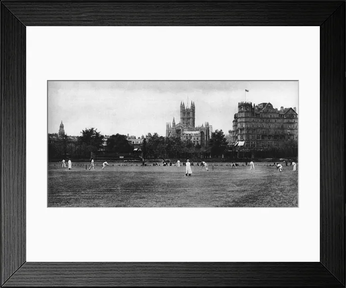 Framed Print : Bath Cricket Ground Framed Print : Bath Cricket Ground