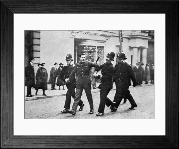 Framed Print : The Eagle hut disturbance, 1919 Framed Print : The Eagle hut disturbance, 1919