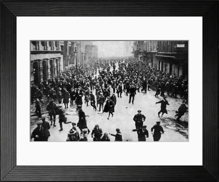 Framed Print : The Eagle hut disturbance, 1919 Framed Print : The Eagle hut disturbance, 1919