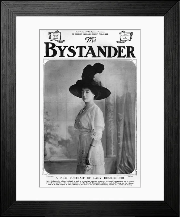 Framed Print : Bystander cover - Lady Desborough Framed Print : Bystander cover - Lady Desborough