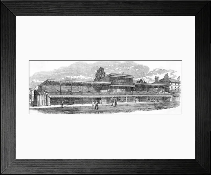 Framed Print : The new grand stand at Lords cricket ground Framed Print : The new grand stand at Lords cricket ground
