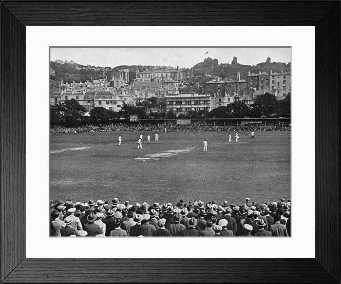 Framed Print : Cricket at Hastings Framed Print : Cricket at Hastings