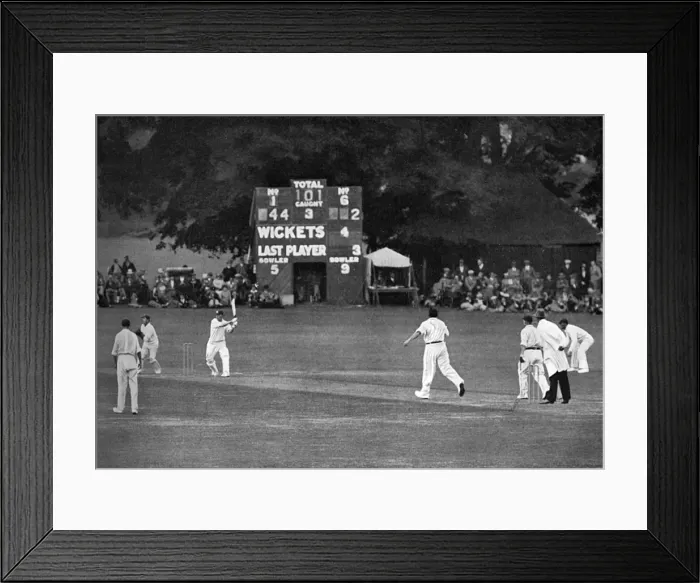 Framed Print : Cricket at Eastbourne Framed Print : Cricket at Eastbourne