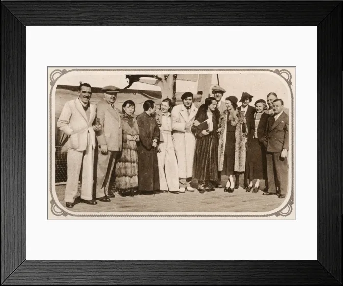 Framed Print : On Board the Berengaria Framed Print : On Board the Berengaria