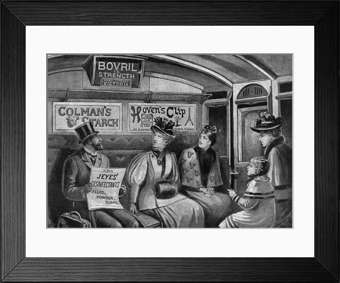 Framed Print : London Underground Station Indicator Framed Print : London Underground Station Indicator