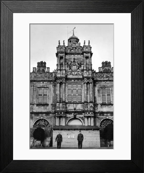 Framed Print : Hatfield House as a military hospital