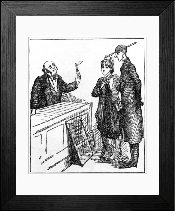 Framed Print : An Elixir of Love by W. S. Gilbert