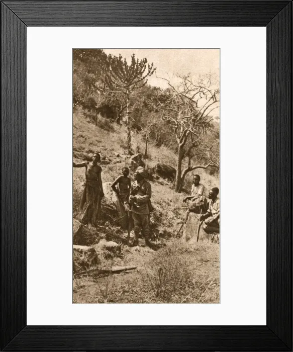 Framed Print : Indian troops in East Africa during World War I Framed Print : Indian troops in East Africa during World War I