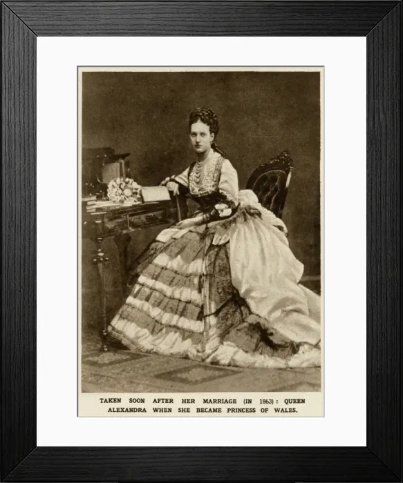 Framed Print : Alexandra of Denmark Framed Print : Alexandra of Denmark