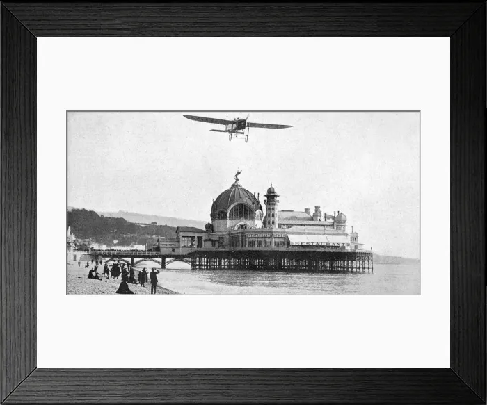 Framed Print : The Mimosa Daily Mail arrives in Nice