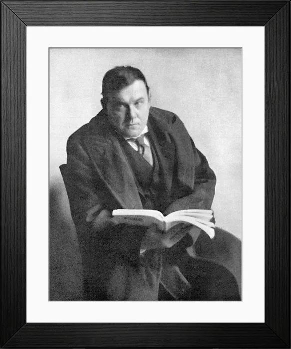 Framed Print : Hilaire Belloc Framed Print : Hilaire Belloc