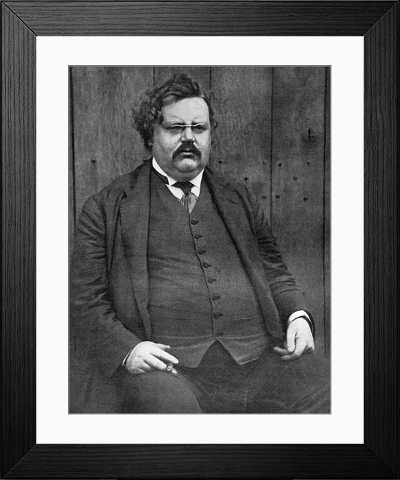 Framed Print : G. K. Chesterton