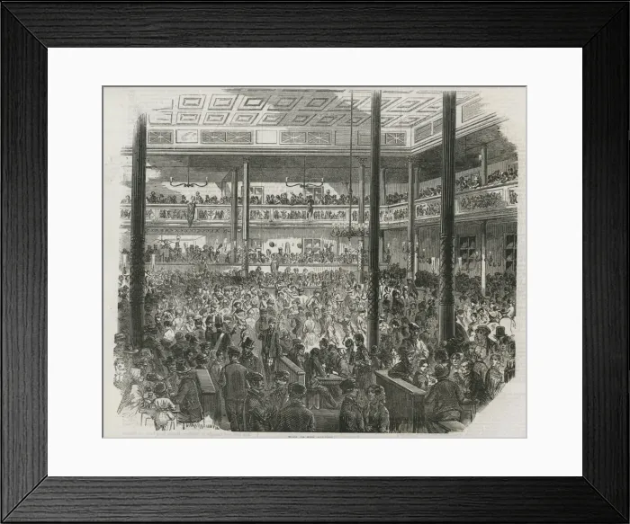 Framed Print : Paris, France - Barrieres, Ball at Dancehall Just Outside Framed Print : Paris, France - Barrieres, Ball at Dancehall Just Outside