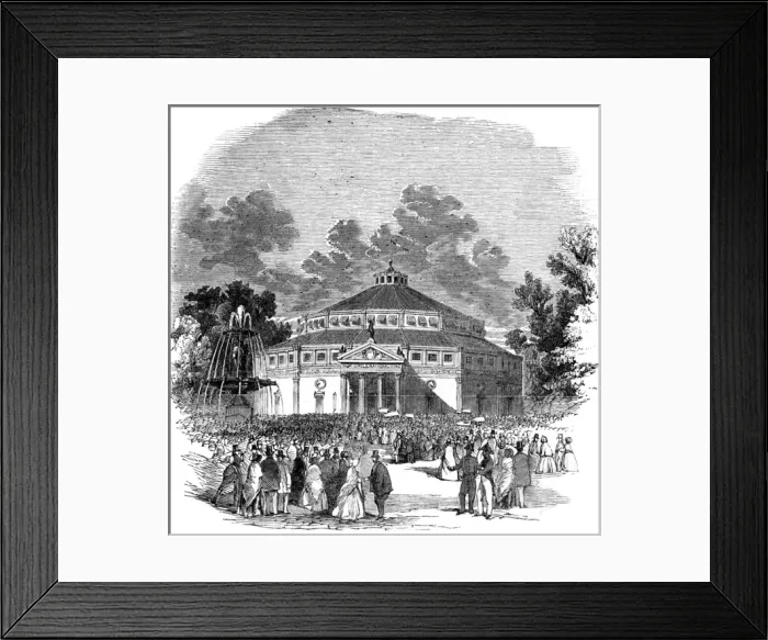 Framed Print : Paris, France - Champs-Elysees, Circus