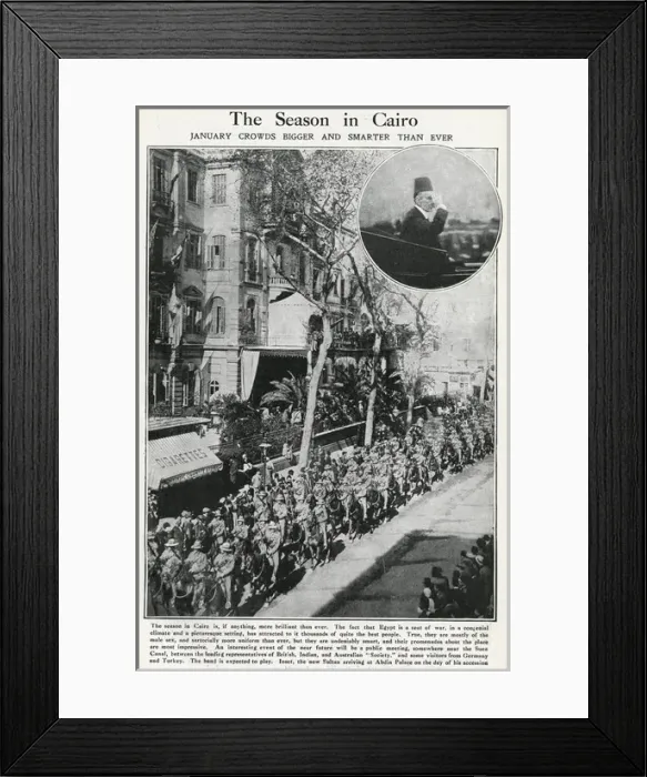 Framed Print : The season in Cairo: January crowds even bigger and smarter Framed Print : The season in Cairo: January crowds even bigger and smarter