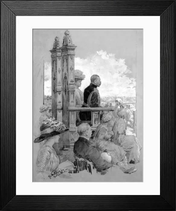 Framed Print : King George V and Queen Mary in Calcutta, India Framed Print : King George V and Queen Mary in Calcutta, India