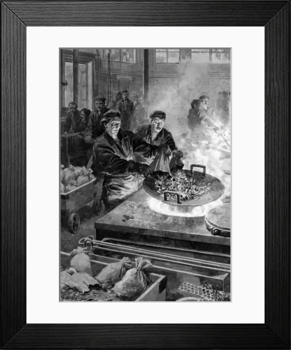 Framed Print : Scene in the Royal Mint
