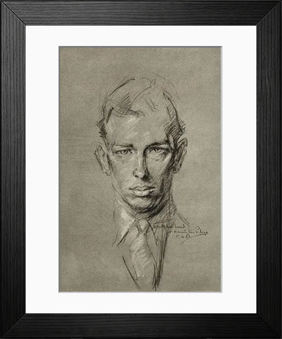 Framed Print : The Duke of Kent by Stephen Ward