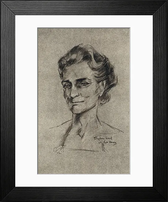 Framed Print : The Duchess of Gloucester by Stephen Ward