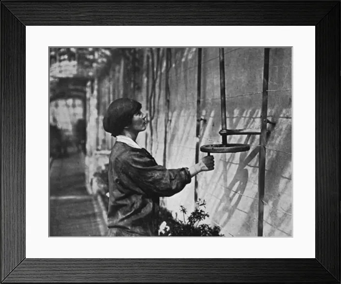 Framed Print : Women Gardeners at Windsor, WW1 Framed Print : Women Gardeners at Windsor, WW1