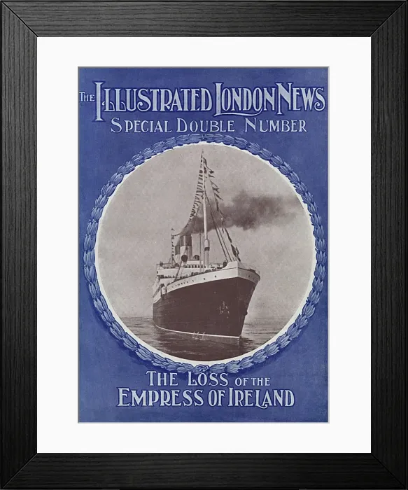 Framed Print : Sinking of the Empress of Ireland Framed Print : Sinking of the Empress of Ireland