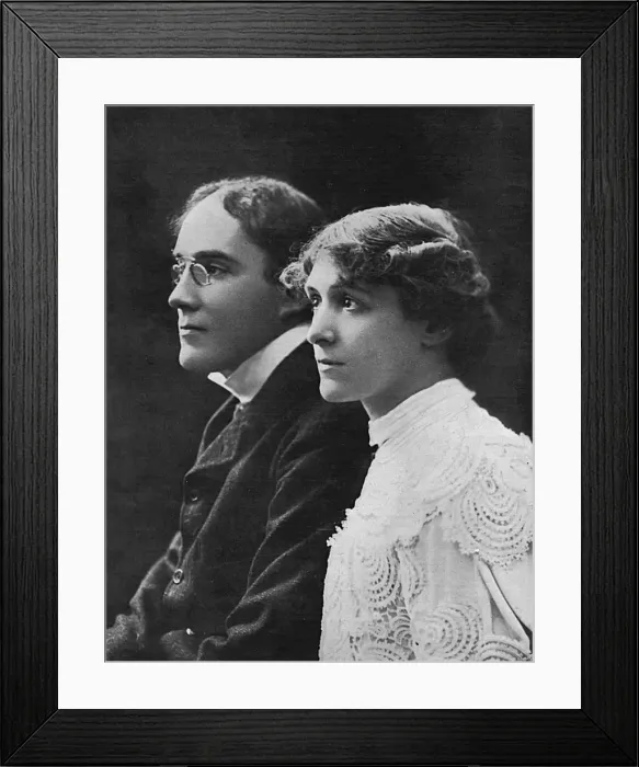 Framed Print : Laurence Irving & Mabel Hackney, lost in Empress of Ireland Framed Print : Laurence Irving & Mabel Hackney, lost in Empress of Ireland