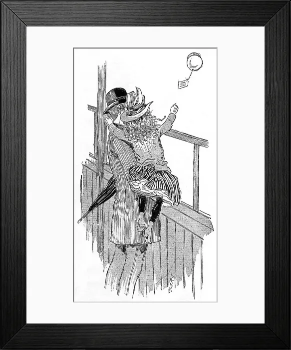 Framed Print : Letting loose balloons from the Eiffel Tower Framed Print : Letting loose balloons from the Eiffel Tower