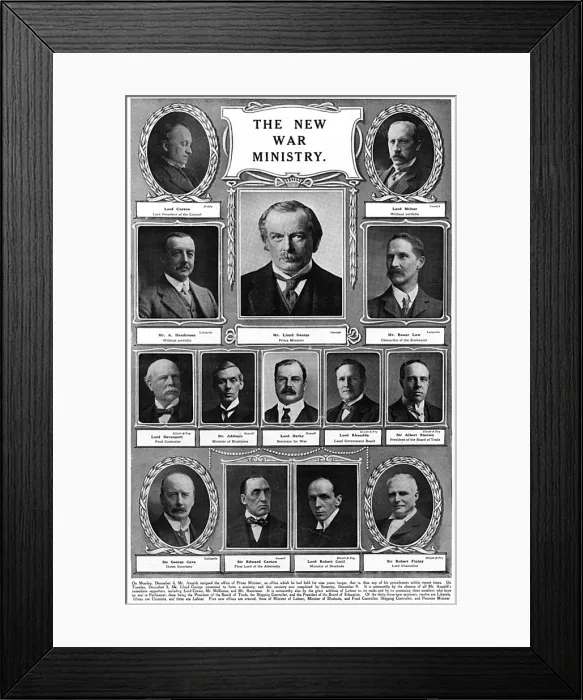 Framed Print : The New War Ministry, WW1 Framed Print : The New War Ministry, WW1