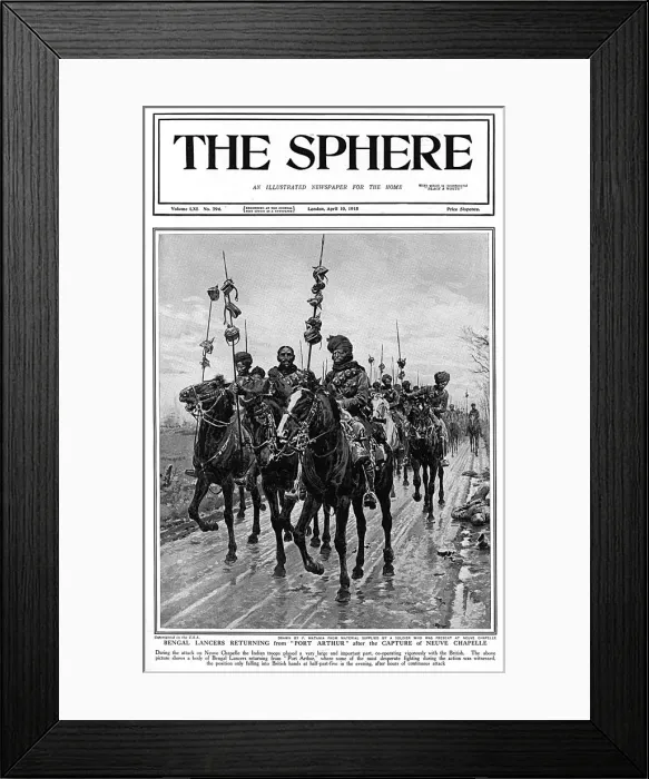Framed Print : Bengal Lancers Framed Print : Bengal Lancers