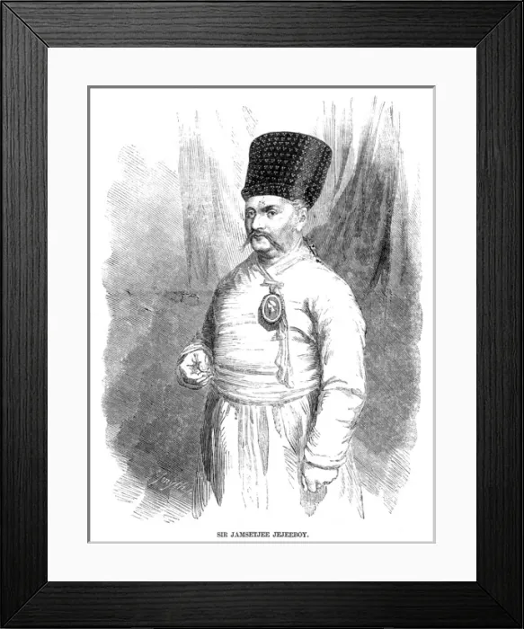 Framed Print : Sir Jamsetjee Jejeebhoy, 1st Baronet Framed Print : Sir Jamsetjee Jejeebhoy, 1st Baronet