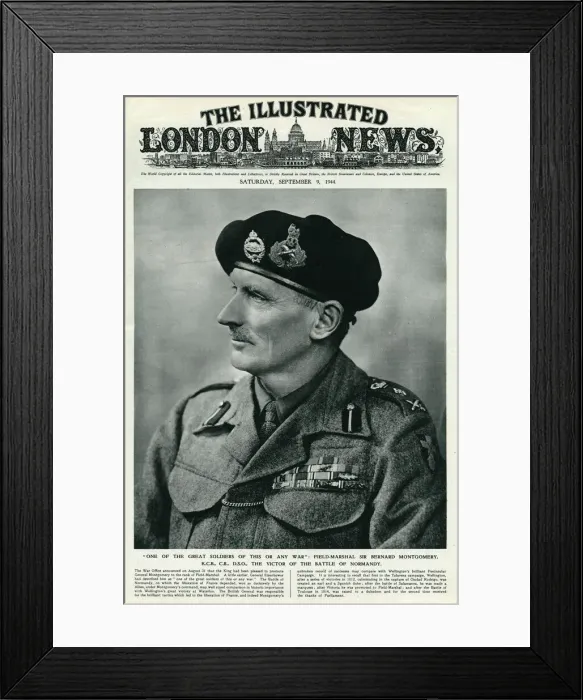Framed Print : Bernard Montgomery