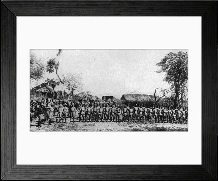 Framed Print : British advance in S. E. Africa, WW1 Framed Print : British advance in S. E. Africa, WW1