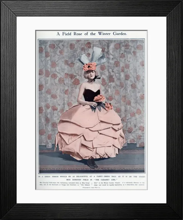 Framed Print : Dorothy Field in The Cabaret Girl 1922