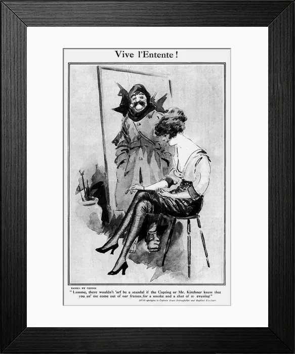 Framed Print : Vive l Entente! by MacMichael Framed Print : Vive l Entente! by MacMichael