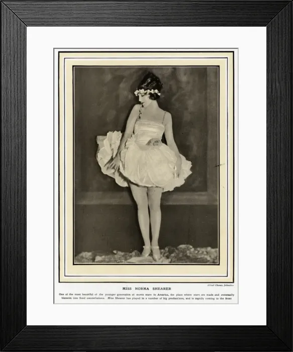 Framed Print : Norma Shearer Framed Print : Norma Shearer