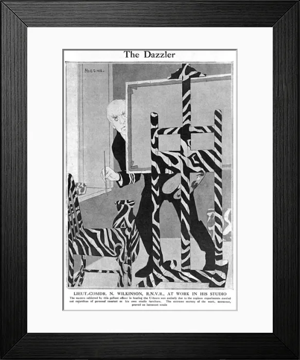 Framed Print : The Dazzler by Higgins, Norman Wilkinson Framed Print : The Dazzler by Higgins, Norman Wilkinson