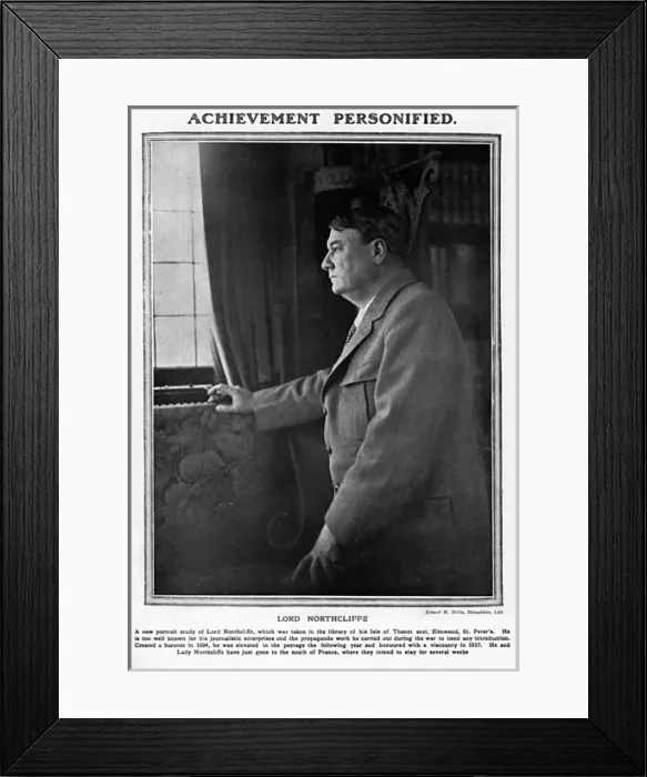 Framed Print : Lord Northcliffe Framed Print : Lord Northcliffe