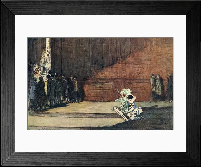 Framed Print : I Insouciante by Claude Shepperson