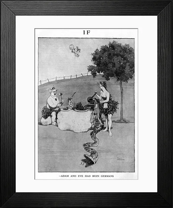 Framed Print : IF, by W. Heath Robinson Framed Print : IF, by W. Heath Robinson