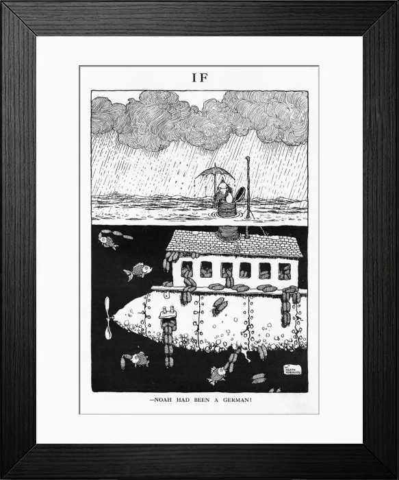 Framed Print : IF, by W. Heath Robinson Framed Print : IF, by W. Heath Robinson