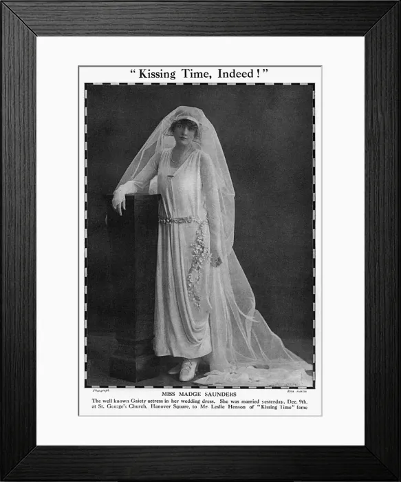 Framed Print : Madge Saunders