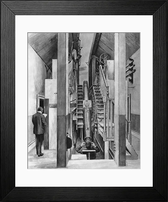 Framed Print : Airy Transit Circle at Greenwich Royal Observatory Framed Print : Airy Transit Circle at Greenwich Royal Observatory
