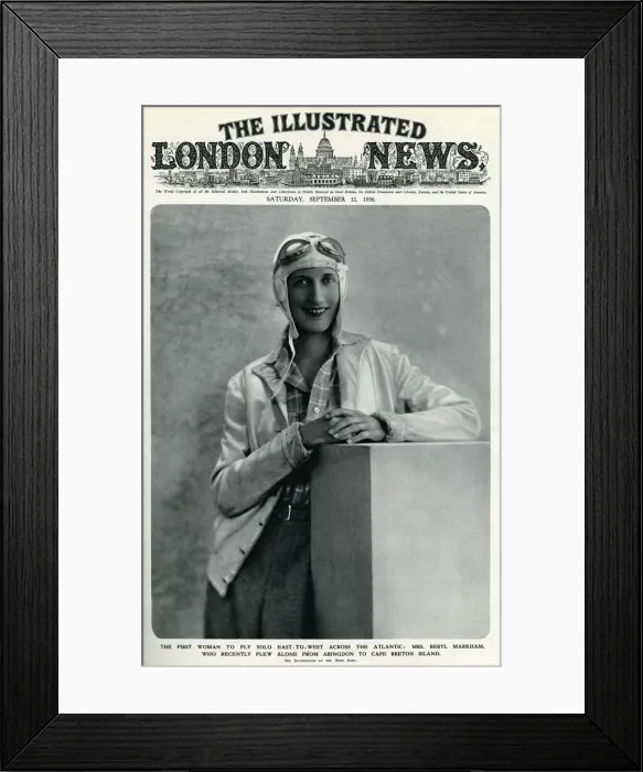 Framed Print : Beryl Markham Framed Print : Beryl Markham
