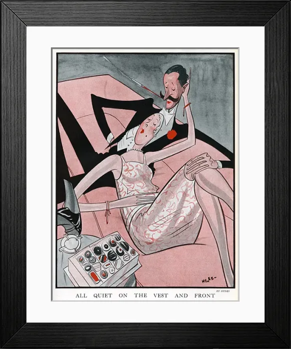 Framed Print : All Quiet on the Vest and Front by Hynes Framed Print : All Quiet on the Vest and Front by Hynes