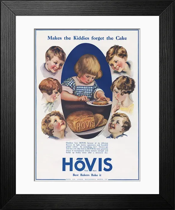 Framed Print : Hovis advertisement Framed Print : Hovis advertisement