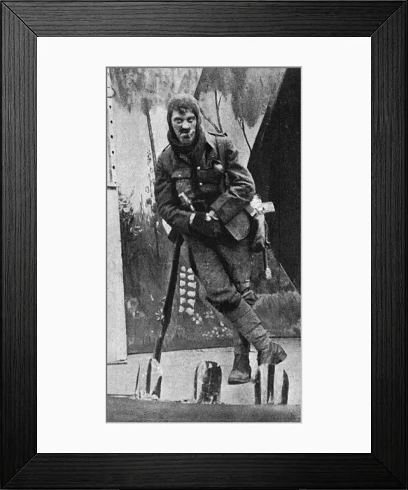 Framed Print : A Bairnsfather type Framed Print : A Bairnsfather type