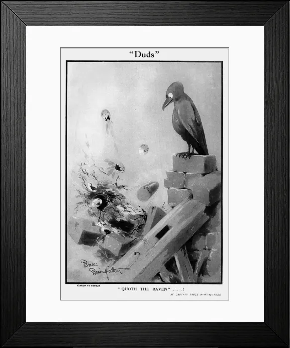Framed Print : Duds, by Bairnsfather Framed Print : Duds, by Bairnsfather