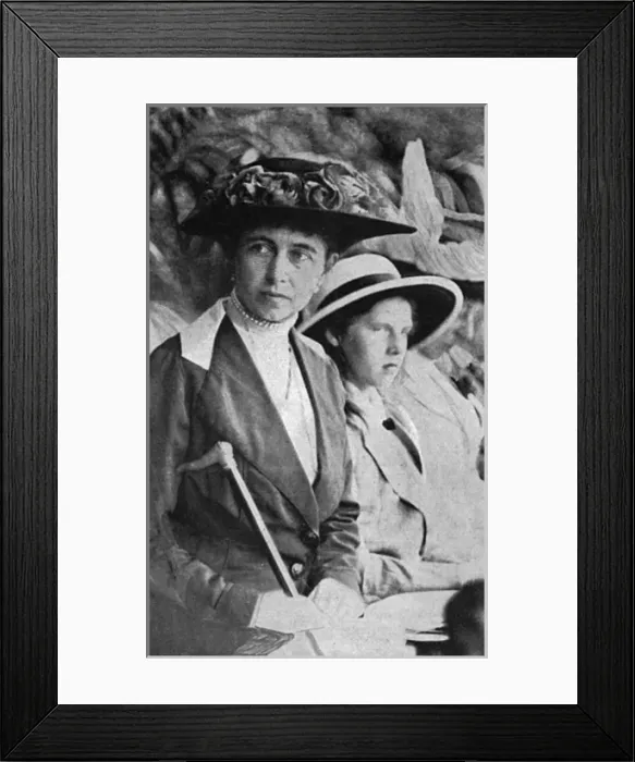 Framed Print : Queen Sophie of Greece at Eastbourne Framed Print : Queen Sophie of Greece at Eastbourne